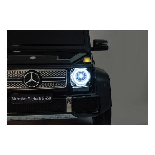 Картинка товара Электромобиль Mercedes Maybah G650, RAMIZ: 200W, 16 км/ч, кожа, MP4, двухместный - ЧЕРНЫЙ (PA.A1000.STRONG.CZ) на Raspashonka.ua фото 19