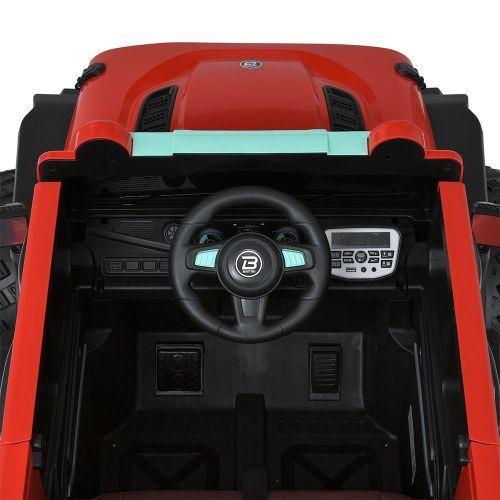 Детский электромобиль джип M 5831 EBLR-3 BAMBI RACER красный фото 4