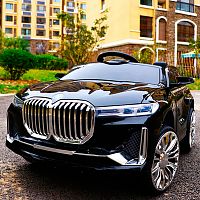 Детский электромобиль джип YT-3588 Black Paint BMW черный