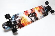 Фото анонса скейт лонгборд freeriding "fire skull" 323671610 от интернет магазина Raspashonka.ua