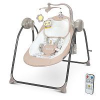 Фото анонса детская качеля шезлонг el camino me 1075 teddy beige linen animals: бежевые от интернет магазина Raspashonka.ua