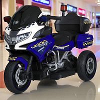 Фото анонса детский мотоцикл m 6012 el-1, bambi racer: 70w, 8 км/ч, 12v 12а, полиция - белый от интернет магазина Raspashonka.ua