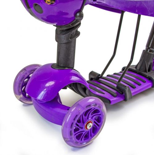 Картинка товара Самокат Scooter "Божья коровка" 5in1 Violet (1350702347) на Raspashonka.ua фото 4
