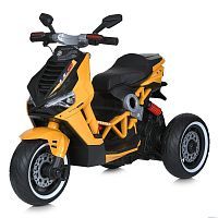 Фото анонса детский мотоцикл m 5744 el-6, bambi racer: моторы 70w, 7 км/ч, 12v 12а - желтый от интернет магазина Raspashonka.ua