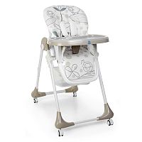 Фото стульчик для кормления m 3233 lamb beige - серый - Raspashonka.ua