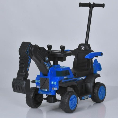 Картинка товара Детский трактор-толокар M 5787 B-4, BAMBI RACER: 70W, 5 км/ч, 6V 7А - СИНИЙ на Raspashonka.ua фото 2