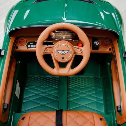 Детский электромобиль JE1008 EBLR-10(4WD) BENTLEY хаки  фото 6