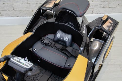 Детский электромобиль M 5051 EBLR-6 BAMBI RACER желтый  фото 3