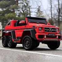 Детский электромобиль M 3962 ABLR-3 (Mercedes AMG G63 6x6) КРАСНЫЙ