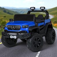 Детский электромобиль джип M 5898 EBLR-4 MERCEDES синий