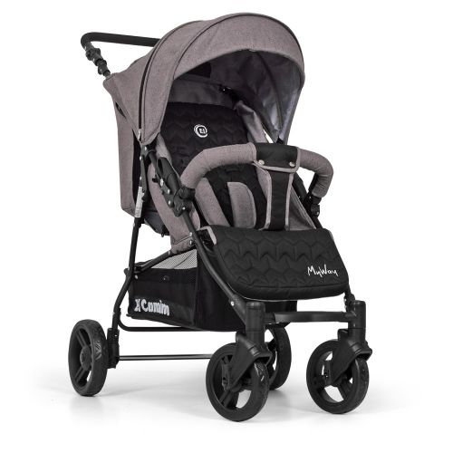 Картинка товара Детская коляска EL Camino ME 1012L MY WAY ASH BLACK СЕРАЯ на Raspashonka.ua фото 2