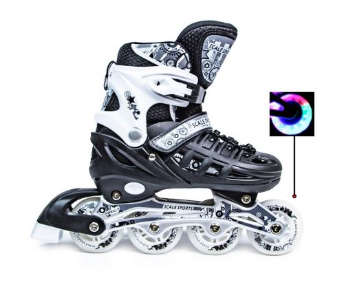 Картинка товара Ролики Scale Sports LF 905 Black (38-41) (Код: 2069914823-L) на Raspashonka.ua фото 3