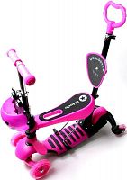 Фото анонса самокат scooter "божья коровка" 4in1 pink (1648743722) от интернет магазина Raspashonka.ua