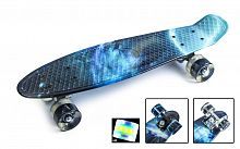 Фото анонса penny board, galaxy, светящиеся колёса (727307608) от интернет магазина Raspashonka.ua