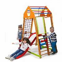 Фото анонса детский спортивный комплекс sportbaby bambinowood plus 3 от интернет магазина Raspashonka.ua