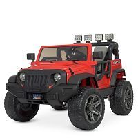 Детский электромобиль джип M 4571 EBLR-3 BAMBI красный