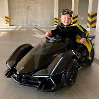 Детский электромобиль M 4633 EBLR-2 LAMBORGHINI черный 