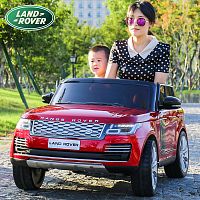 Детский электромобиль джип M 4175(MP4) EBLRS-3  LAND ROVER красный