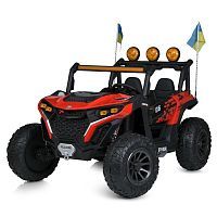 детский электромобиль m 6019 eblr-3, bambi racer: 24v, 2х-местный, 180w, 12км/ч - красный - Raspashonka.ua