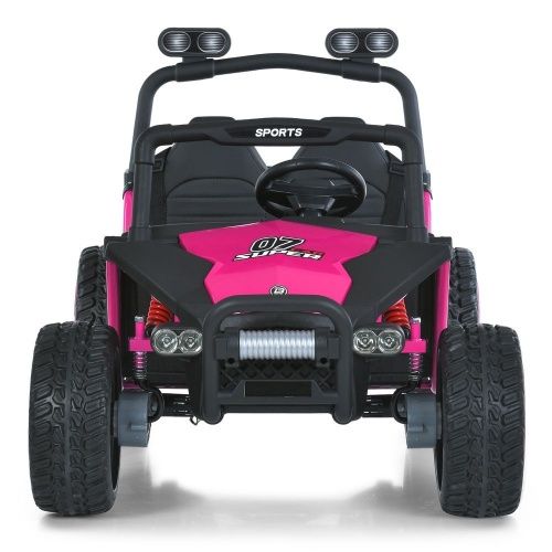 Дитячий електромобіль джип Джип M 6207 EBLR-8(24V) BAMBI рожевий фото 3 Дитячий електромобіль джип Джип M 6207 EBLR-8(24V) BAMBI рожевий фото 3