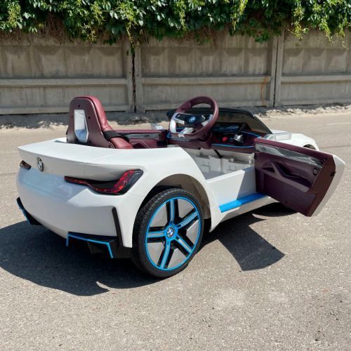 Картинка товара Детский электромобиль JE 1009 EBLR-1 (4WD) BMW i4 - БЕЛЫЙ на Raspashonka.ua фото 14