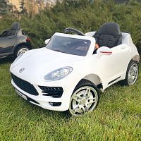 Детский электромобиль Porsche Macan M 3178 EBLR-1: белый