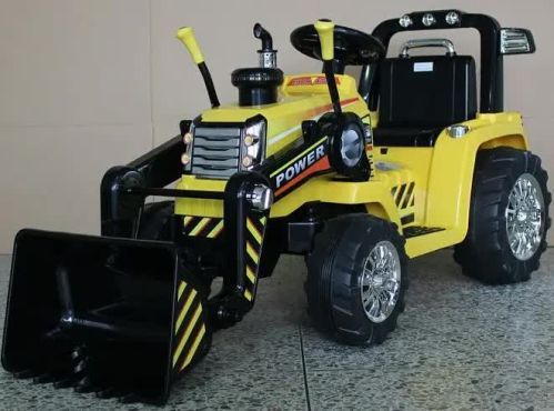 Картинка товара Детский электромобиль ЭКСКАВАТОР PA.ZP1005.ZOL: 2.4G, 90W, эко-кожа - ЖЕЛТЫЙ на Raspashonka.ua фото 13