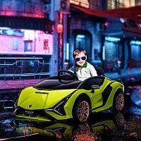 Детский электромобиль M 4530 EBLR-5 LAMBORGHINI зеленый 