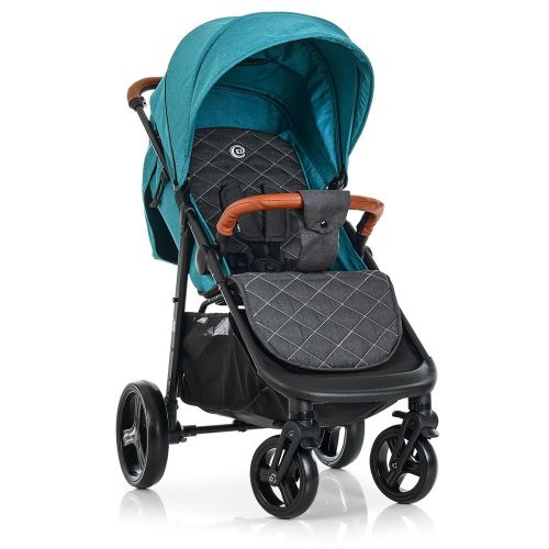 Картинка товара Коляска прогулочная ME 1024L X4: EVA колеса - SEA GREEN на Raspashonka.ua фото 2