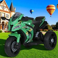 Фото анонса детский мотоцикл m 5806 el-5, bambi racer: 12v 4,5a, 2х35w, 7км/ч, eva, кожа - зеленый от интернет магазина Raspashonka.ua