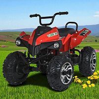 детский квадроцикл m 5102 el-3(24v), bambi racer: 24v, 360w, 10 км/ч - красный - Raspashonka.ua