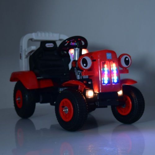 Картинка товара Детский трактор M 4261 ABLR(2)-3: 5 км/ч, 2х25W, 6V 7Ah, резиновые колёса - КРАСНЫЙ на Raspashonka.ua фото 8