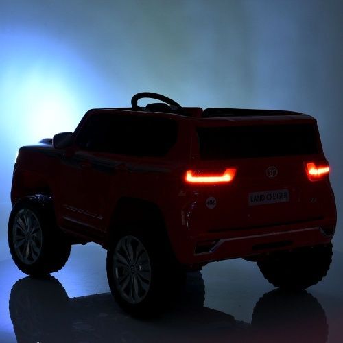 Детский электромобиль джип M 6146 EBLR-3  TOYOTA красный фото 7