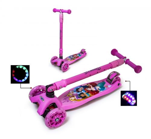 Картинка товара Самокат Maxi Scooter Disney. Русалочка Ариэль с наклоном руля и складной ручкой (1434125732) на Raspashonka.ua фото 2