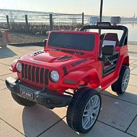 Детский электромобиль джип FT-598 JEEP красный