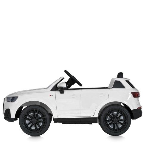 Дитячий електромобіль джип Джип M 5796 EBLR-1 AUDI білий фото 6 Дитячий електромобіль джип Джип M 5796 EBLR-1 AUDI білий фото 6