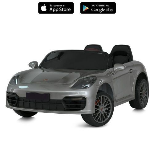 Детский электромобиль M 5826 EBLRS-11 PORSCHE серый  фото 2