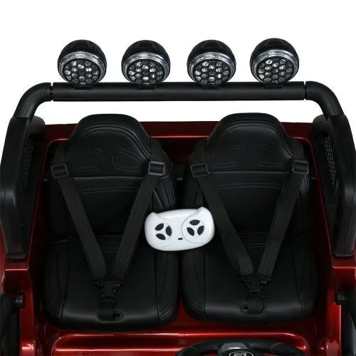 Детский электромобиль джип M 5780 EBLRS-3 MERCEDES красный фото 6