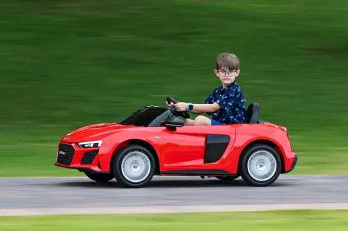 Детский электромобиль М 6152(24V) AL-3 AUDI R8 SPYDER красный фото 11