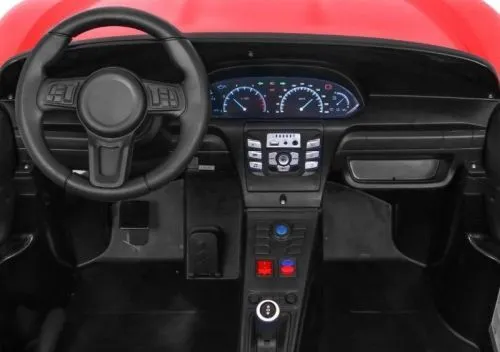 Картинка товара Детский двухместный электромобиль Porsche Cayman PA.A021A.CR: 180W, 15км/ч, без пульта - КРАСНЫЙ на Raspashonka.ua фото 9