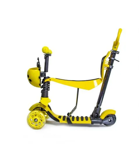 Картинка товара Самокат Scooter "Божья коровка" 5in1 Yellow (1452070781) на Raspashonka.ua фото 4