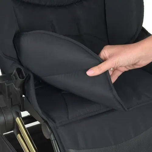 Картинка товара Коляска универсальная EL CAMINO 2в1 ME 1091-G PERSONA Black Pink Palm - РОЗОВЫЕ ЛИСТЬЯ на Raspashonka.ua фото 21