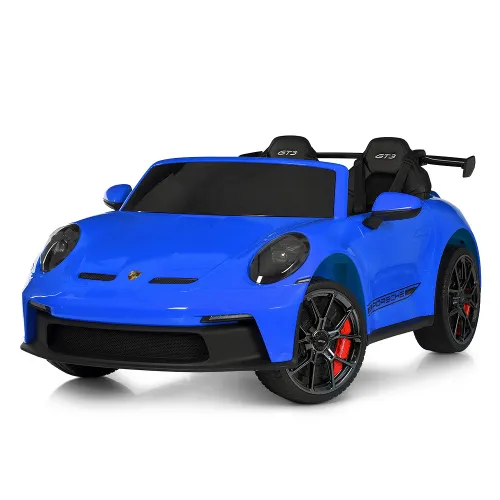 Детский электромобиль PORSCHE 911 GT3, M 6111 EBLR-4(24V) PORSCHE синий  фото 5