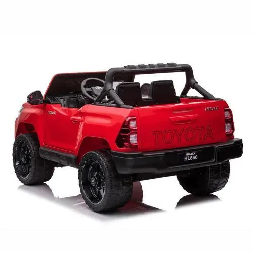 Детский электромобиль джип M 4919 EBLRS-3 TOYOTA черный фото 6