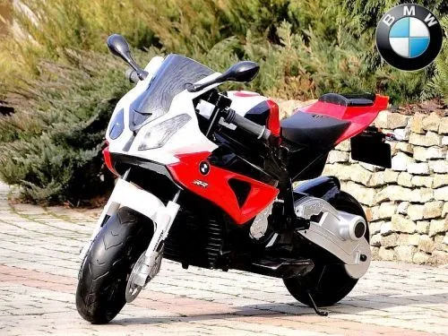 Детский мотоцикл BMW JT 528 E-3 КРАСНЫЙ фото 4