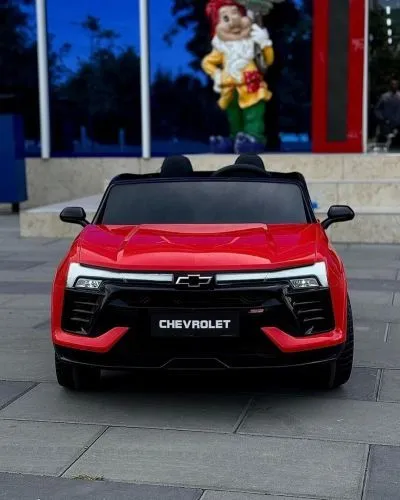 Детский электромобиль джип M 5110 EBLR-3(24V) CHEVROLET красный фото 16