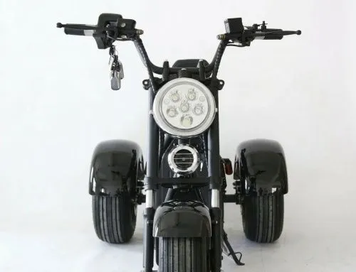 Картинка товара Электроскутер 3-х колесный CITYCOCO SMD-302: 2000W 60V 40Ah, скорость 45 км/ч - BLACK на Raspashonka.ua фото 12