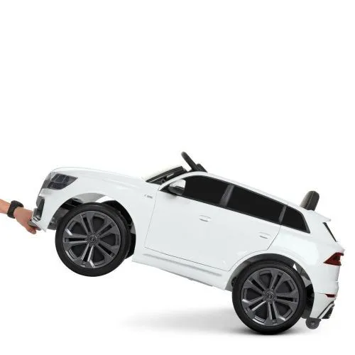 Детский электромобиль M 4528 EBLR-1 AUDI белый  фото 7