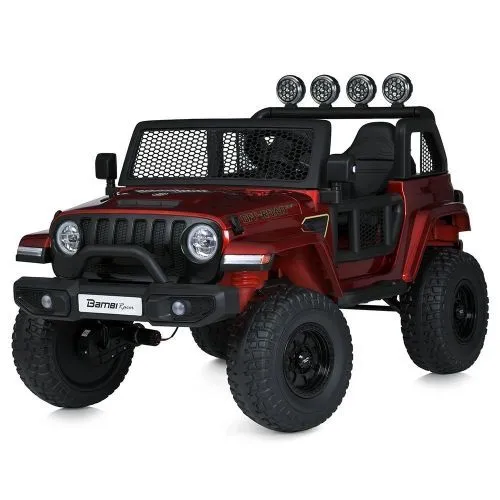 Детский электромобиль джип M 5780 EBLRS-3 MERCEDES красный фото 2
