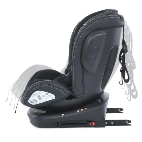 Картинка товара Автокресло EL CAMINO ME 1045-1 EVOLUTION 2 360° Royal Black — ЧЕРНЫЙ на Raspashonka.ua фото 14